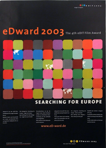 eDward Film Award Plakat 2003